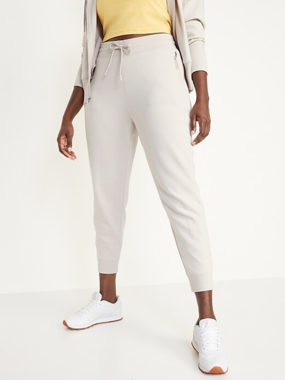 Old Navy High-Waisted Dynamic Fleece Joggers SMALL PETITE